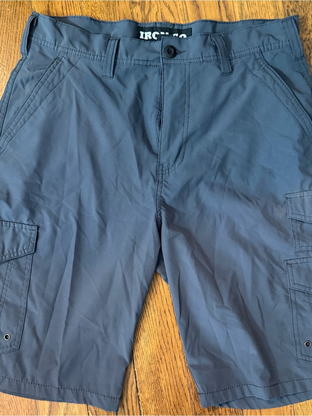 Iron Co. Men's Dark Navy Cargo Shorts